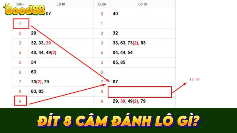 Đít 8 câm đánh lô gì